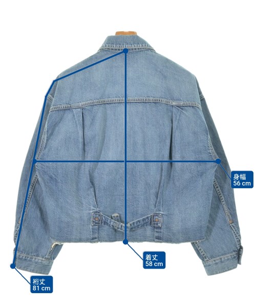 John bull（ジョンブル）デニムジャケット 青 サイズ:M レディース/2200661941010