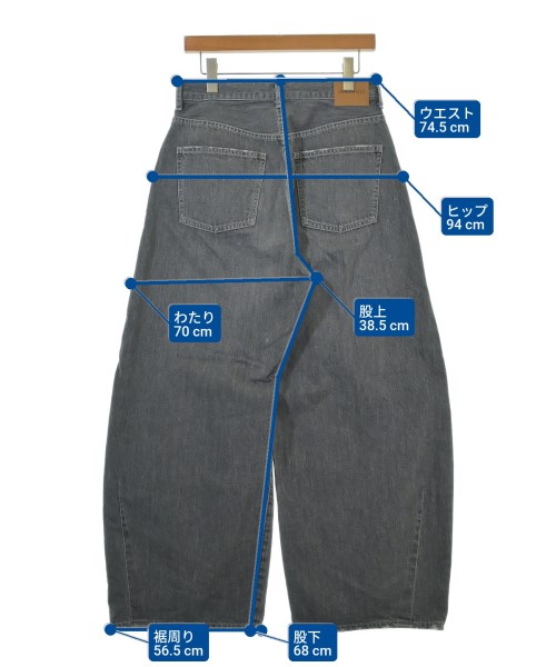 John bull（ジョンブル）デニムパンツ グレー サイズ:L レディース/2200636084094