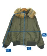 John bull（ジョンブル）ミリタリーブルゾン カーキ サイズ:L メンズ/2200648957010