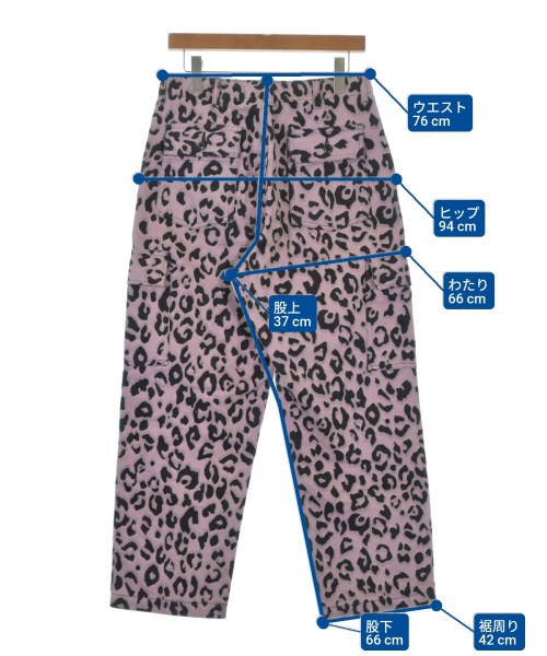 John bull（ジョンブル）カーゴパンツ ピンク サイズ:S メンズ/2200649270040