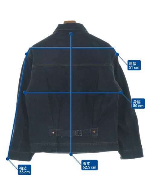 John bull（ジョンブル）デニムジャケット 紺 サイズ:36(XS位) メンズ/2200651504027