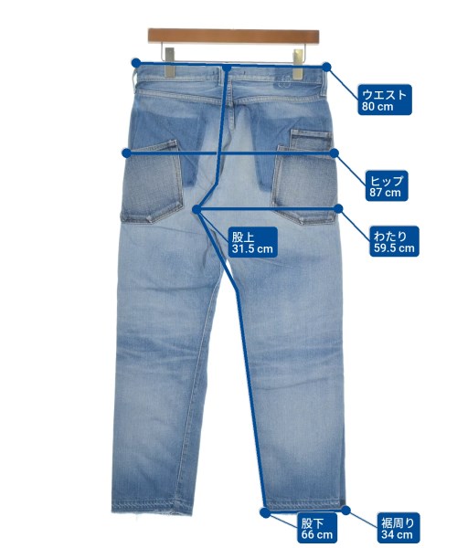 John bull（ジョンブル）デニムパンツ 青 サイズ:S メンズ/2200645485110