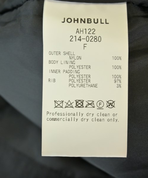 John bull（ジョンブル）ダウンジャケット/ダウンベスト 黒 サイズ:F レディース/2200699474016