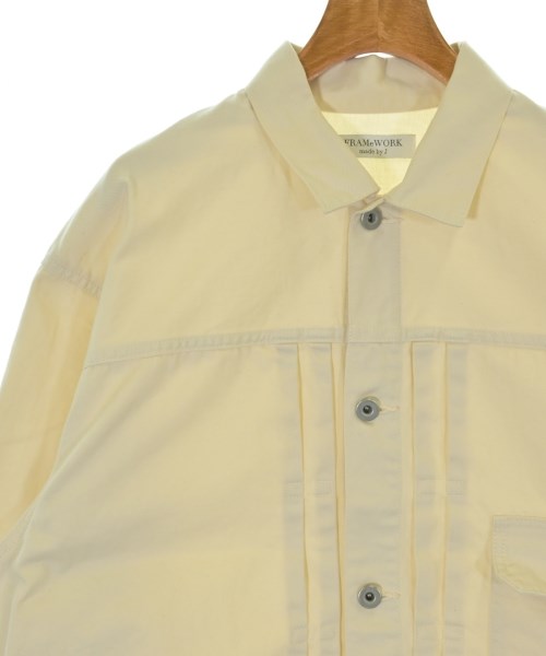 John bull（ジョンブル）デニムジャケット 白 サイズ:F レディース/2200668974011