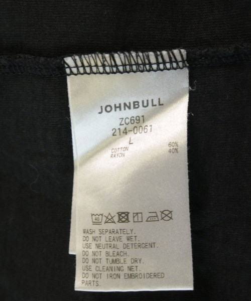John bull（ジョンブル）Tシャツ・カットソー 黒 サイズ:L レディース/2200724597123