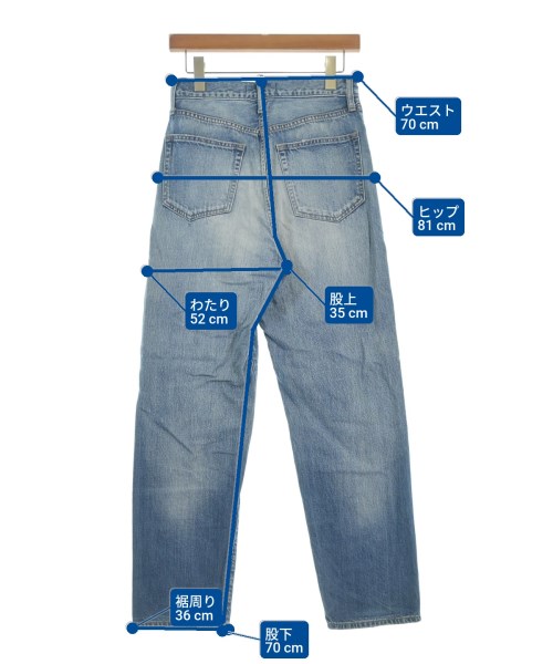 John bull（ジョンブル）デニムパンツ 青 サイズ:S レディース/2200663751037