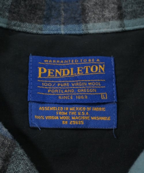 PENDLETON（ペンドルトン）カジュアルシャツ 青 サイズ:L メンズ/2200622383026