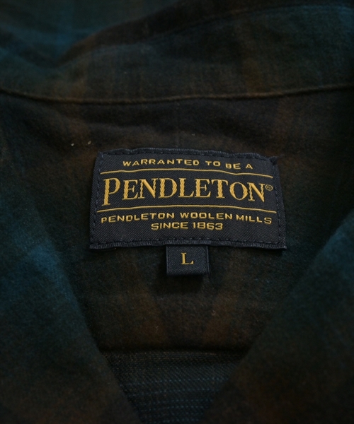PENDLETON（ペンドルトン）カジュアルシャツ 緑 サイズ:L メンズ/2200626403027