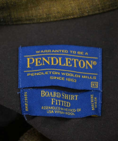 PENDLETON（ペンドルトン）カジュアルシャツ ベージュ サイズ:XS メンズ/2200629631076