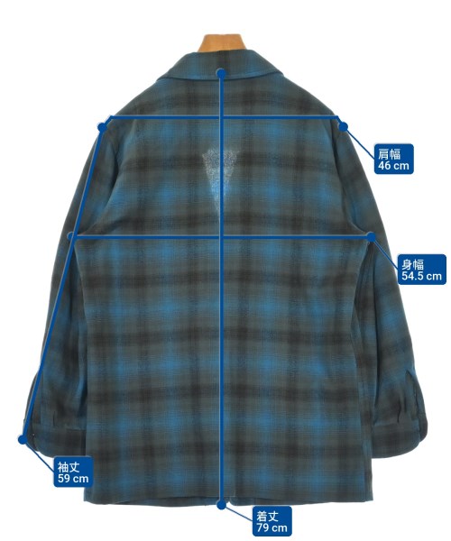 PENDLETON（ペンドルトン）カジュアルシャツ 青 サイズ:M メンズ/2200607368055