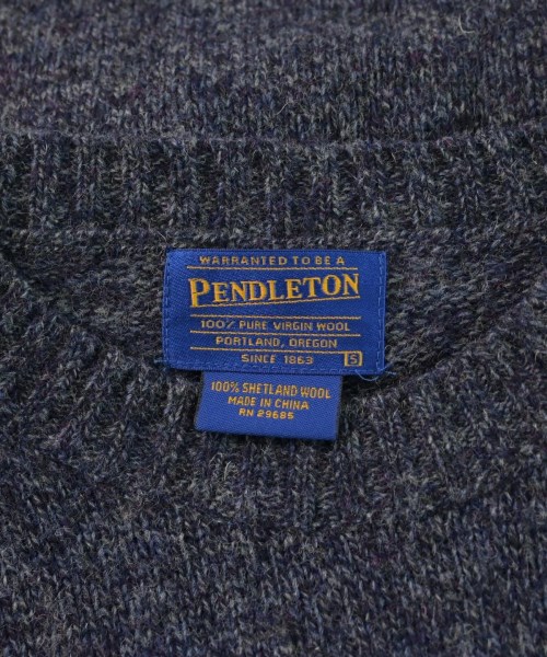 PENDLETON（ペンドルトン）ニット・セーター 紺 サイズ:S メンズ/2200614834031