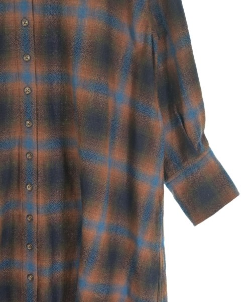 PENDLETON（ペンドルトン）シャツワンピース 茶 サイズ:F レディース/2200612405028