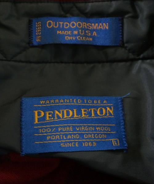 PENDLETON（ペンドルトン）カジュアルシャツ 赤 サイズ:L メンズ/2200618463022