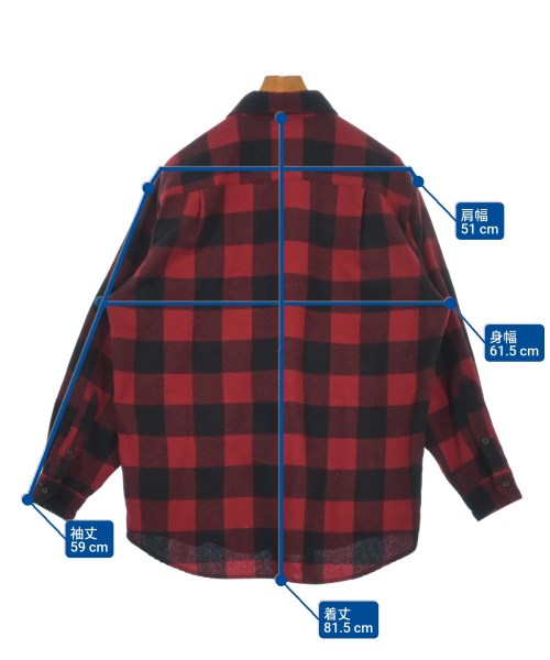 PENDLETON（ペンドルトン）カジュアルシャツ 赤 サイズ:L メンズ/2200618463022