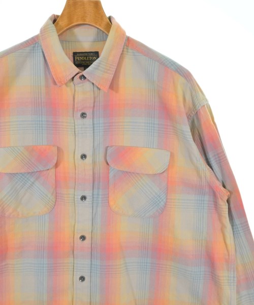 PENDLETON（ペンドルトン）カジュアルシャツ オレンジ サイズ:L メンズ/2200666842053