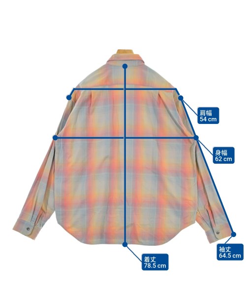 PENDLETON（ペンドルトン）カジュアルシャツ オレンジ サイズ:L メンズ/2200666842053