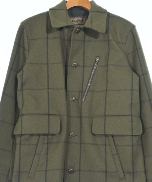 PENDLETON（ペンドルトン）ステンカラーコート カーキ サイズ:XS メンズ/2200670101030