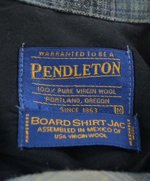 PENDLETON（ペンドルトン）カジュアルシャツ 青 サイズ:M メンズ/2200675760010