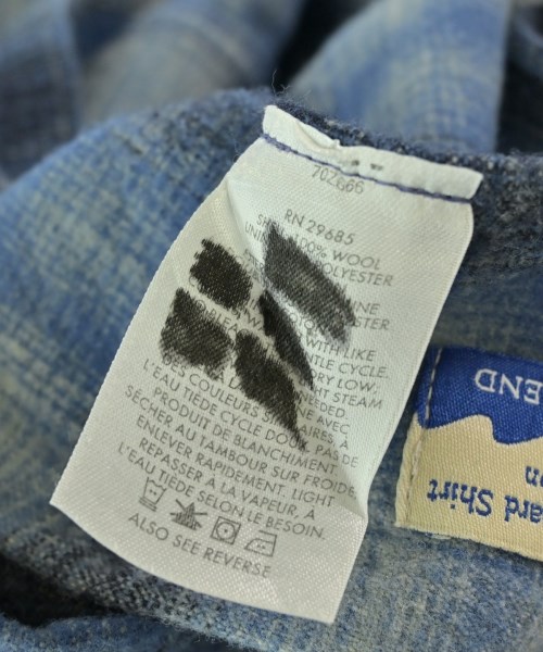 PENDLETON（ペンドルトン）カジュアルシャツ 青 サイズ:M メンズ/2200675760010