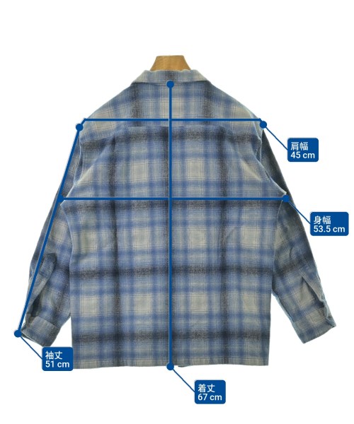 PENDLETON（ペンドルトン）カジュアルシャツ 青 サイズ:M メンズ/2200675760010