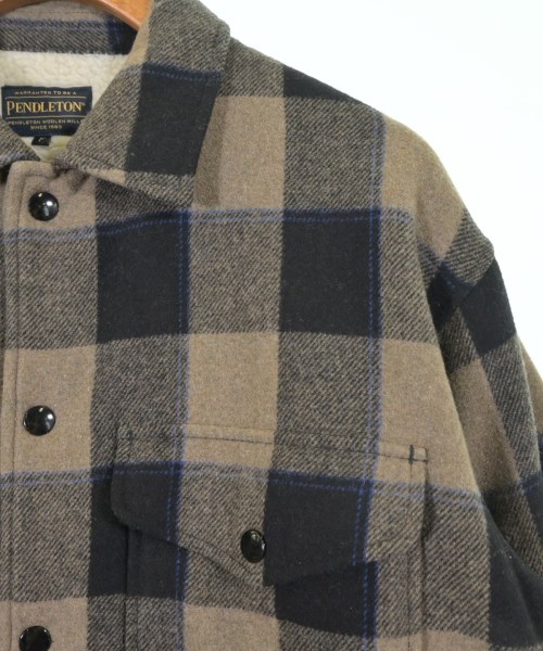 PENDLETON（ペンドルトン）カジュアルシャツ 茶 サイズ:F メンズ/2200673778031