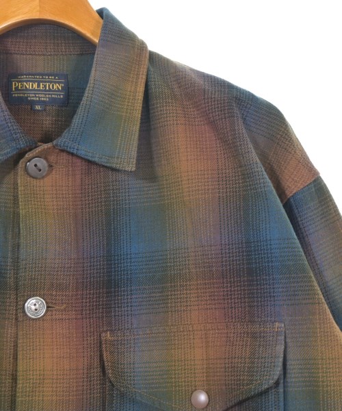 PENDLETON（ペンドルトン）カジュアルシャツ 茶 サイズ:XL メンズ/2200679129059