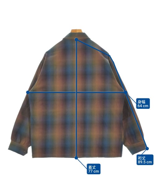 PENDLETON（ペンドルトン）カジュアルシャツ 茶 サイズ:XL メンズ/2200679129059