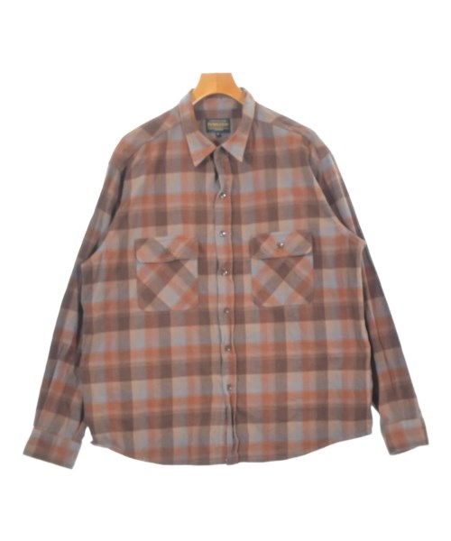 PENDLETON(ペンドルトン)カジュアルシャツ 茶 サイズ:M/2200697478016