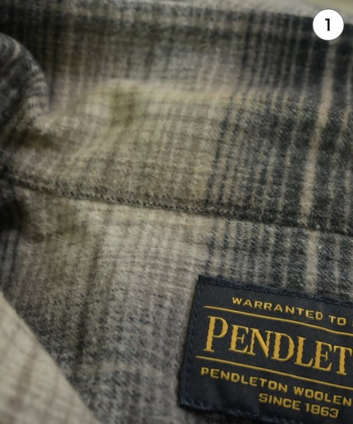 PENDLETON（ペンドルトン）カジュアルシャツ グレー サイズ:L メンズ/2200657299026