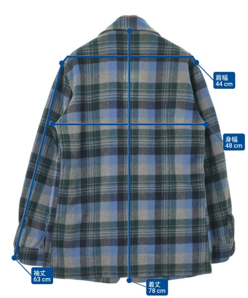 PENDLETON（ペンドルトン）カジュアルジャケット 青 サイズ:S メンズ/2200658904035