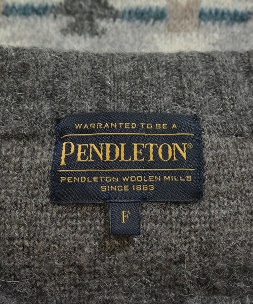 PENDLETON（ペンドルトン）カーディガン グレー サイズ:F レディース/2200713200171