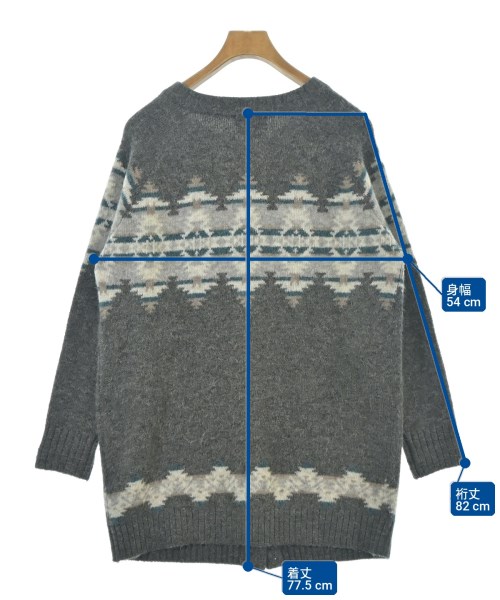 PENDLETON（ペンドルトン）カーディガン グレー サイズ:F レディース/2200713200171