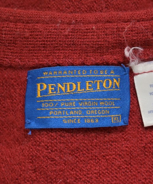 PENDLETON（ペンドルトン）カーディガン 赤 サイズ:XL メンズ/2200717996025