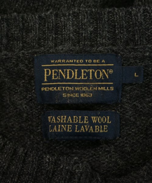 PENDLETON（ペンドルトン）ニット・セーター グレー サイズ:L メンズ/2200718339135