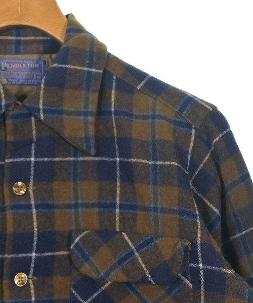 PENDLETON（ペンドルトン）カジュアルシャツ 茶 サイズ:M メンズ/2200645006018
