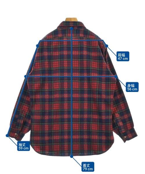 PENDLETON（ペンドルトン）カジュアルシャツ 赤 サイズ:L メンズ/2200636042148