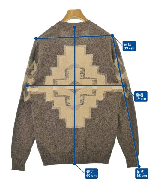 PENDLETON（ペンドルトン）カーディガン ベージュ サイズ:XS メンズ/2200641617089