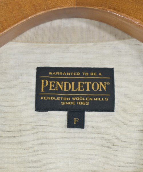 PENDLETON（ペンドルトン）シャツワンピース 白 サイズ:F レディース/2200702548079