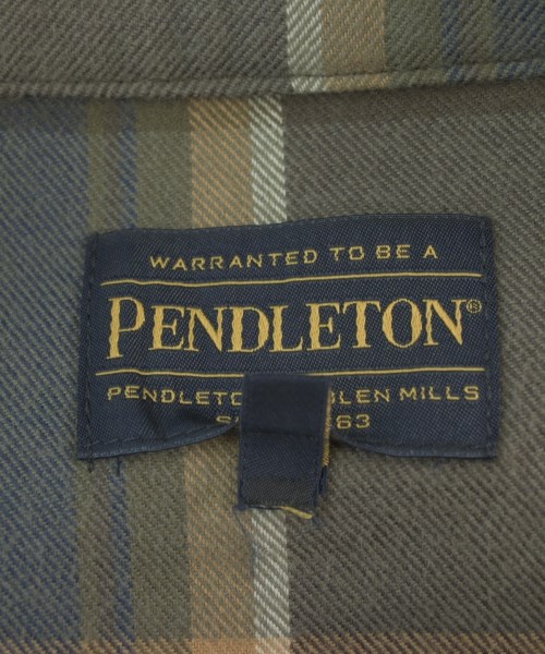 PENDLETON（ペンドルトン）カジュアルシャツ カーキ サイズ:L メンズ/2200704241411