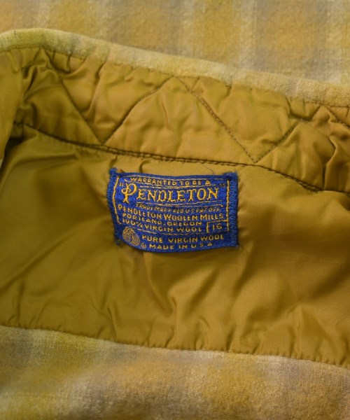 PENDLETON（ペンドルトン）カジュアルシャツ 黄 サイズ:-(M位) メンズ/2200666609021
