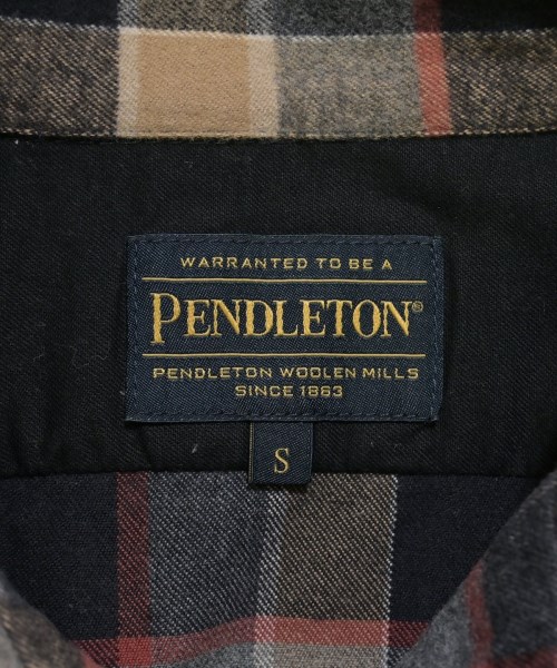 PENDLETON（ペンドルトン）カジュアルシャツ 黒 サイズ:S メンズ/2200664827021
