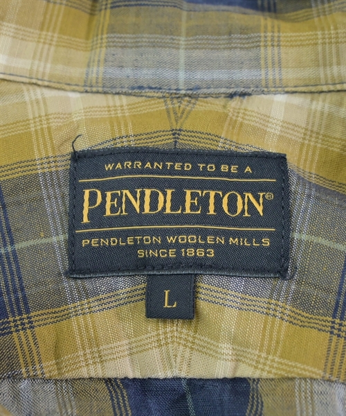 PENDLETON（ペンドルトン）カジュアルシャツ カーキ サイズ:L メンズ/2200666137043