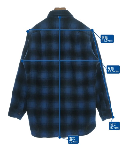 PENDLETON（ペンドルトン）カジュアルシャツ 青 サイズ:-(M位) メンズ/2200671428020