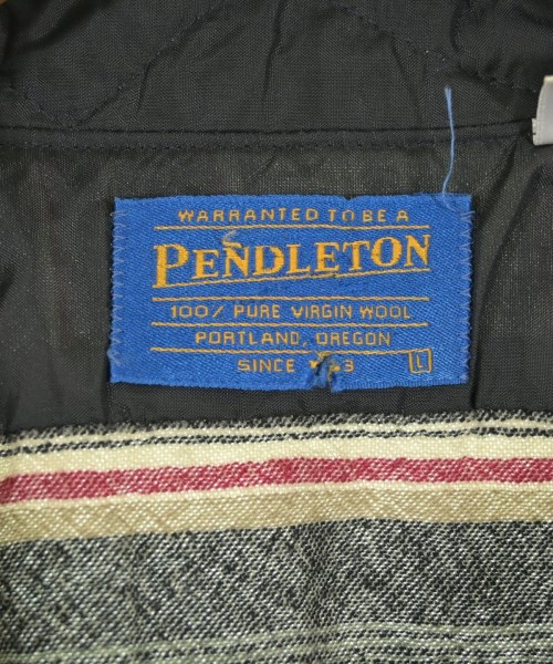 PENDLETON（ペンドルトン）カジュアルシャツ ベージュ サイズ:L メンズ/2200727852090