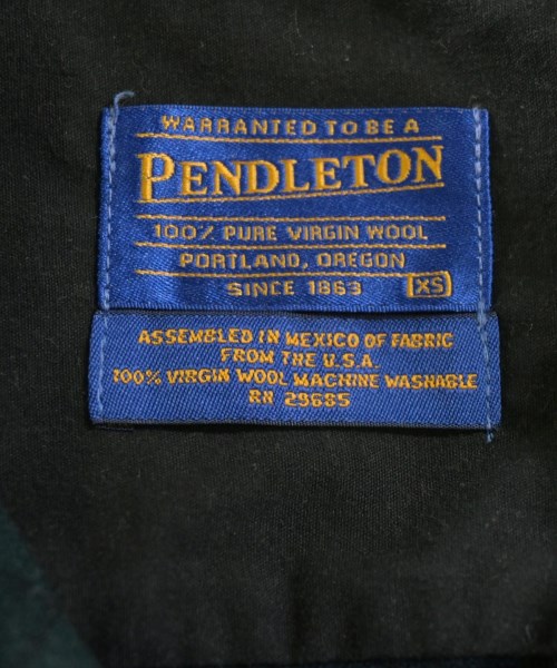 PENDLETON（ペンドルトン）カジュアルシャツ 緑 サイズ:XS メンズ/2200718918477