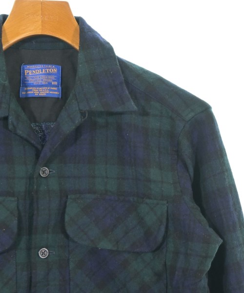 PENDLETON（ペンドルトン）カジュアルシャツ 緑 サイズ:XS メンズ/2200718918477