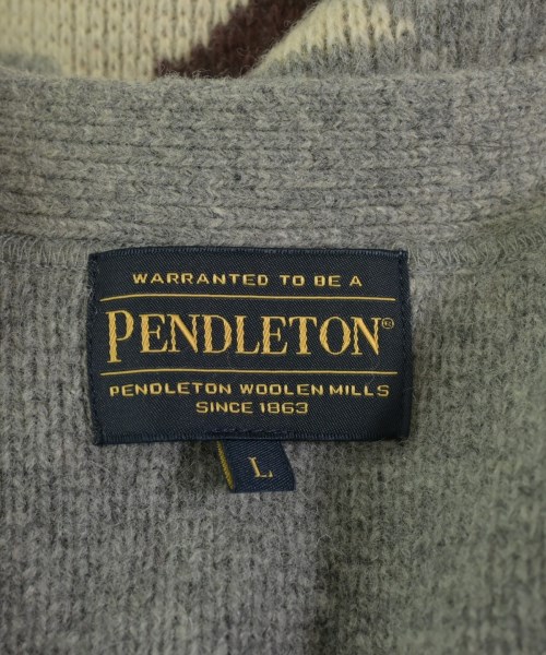 PENDLETON（ペンドルトン）カーディガン グレー サイズ:L メンズ/2200728088054