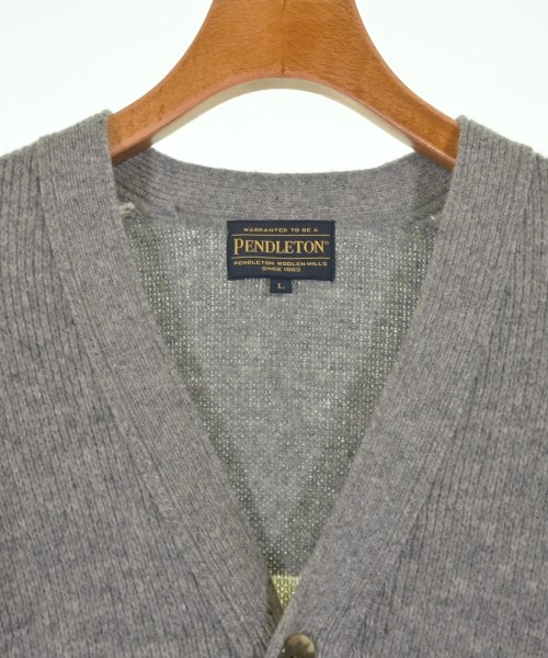 PENDLETON（ペンドルトン）カーディガン グレー サイズ:L メンズ/2200728088054