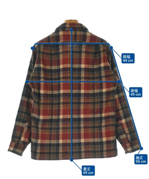 PENDLETON（ペンドルトン）カジュアルシャツ 赤 サイズ:S メンズ/2200684004044