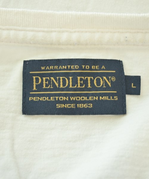 PENDLETON（ペンドルトン）Tシャツ・カットソー 白 サイズ:L メンズ/2200685771099